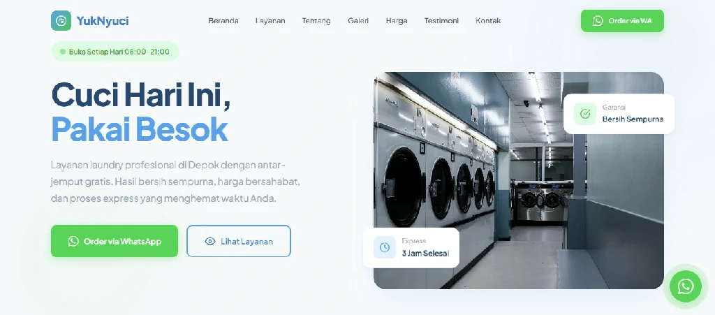 Website Laundry